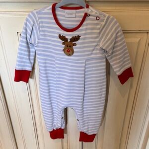 Squiggles size 3-6 months worn once striped onesie